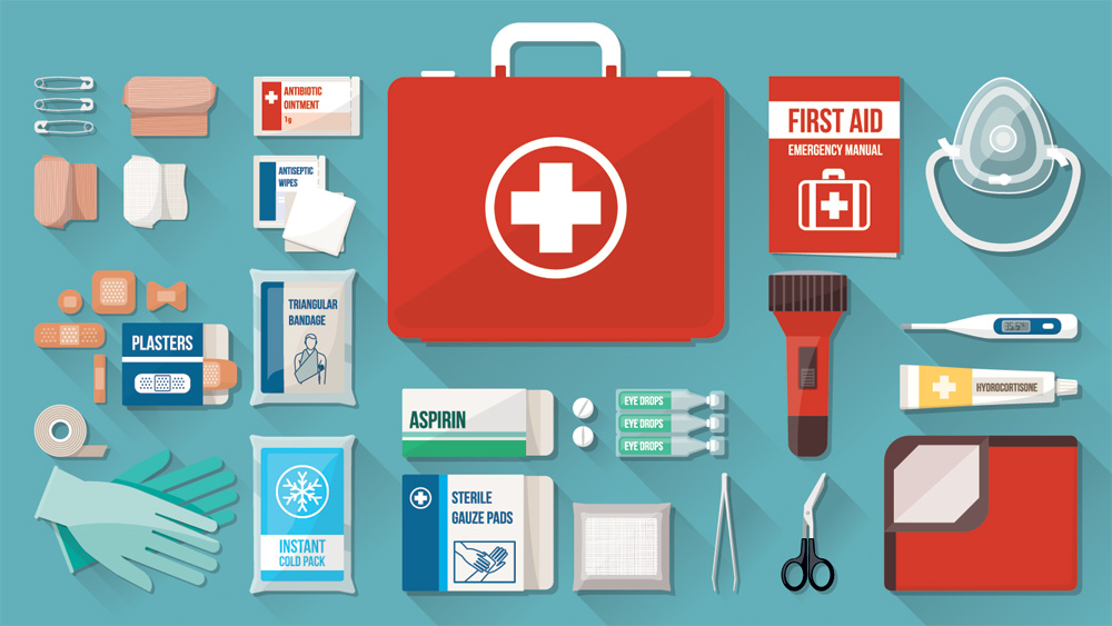 homemade first aid kit